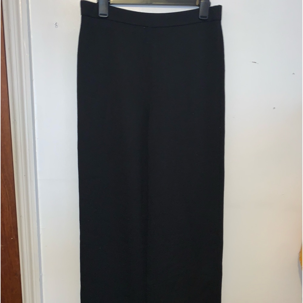 St.John Caviar knit pants size 10